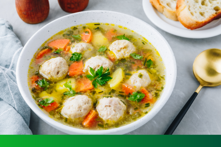 Zupa z pulpecikami i soczewicą w autoklawie