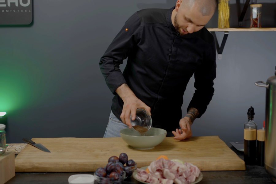 Mieszamy pieprz i sól