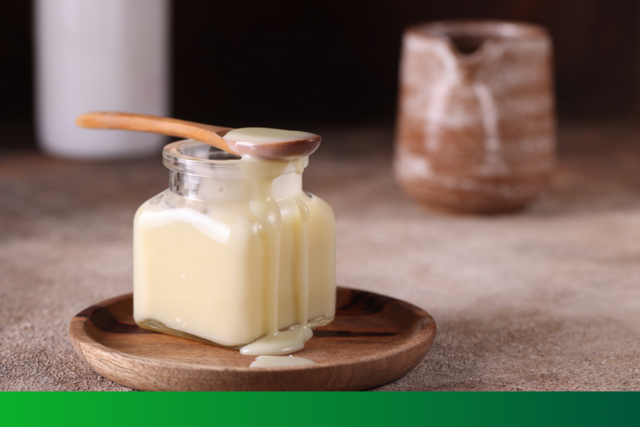 Mleko skondensowane w autoklawie